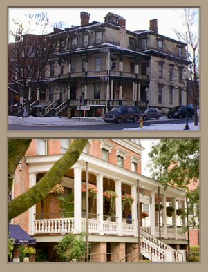 Saratoga Arms - Before and After Saratoga Springs Hotel