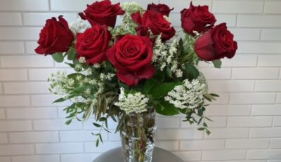 Fresh Red Roses