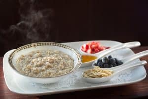 Gluten Free Steel Cut Oatmeal Breakfast