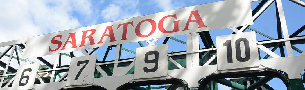 Saratoga Race Course Sign