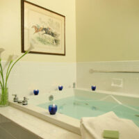 Spa soaking bathtub