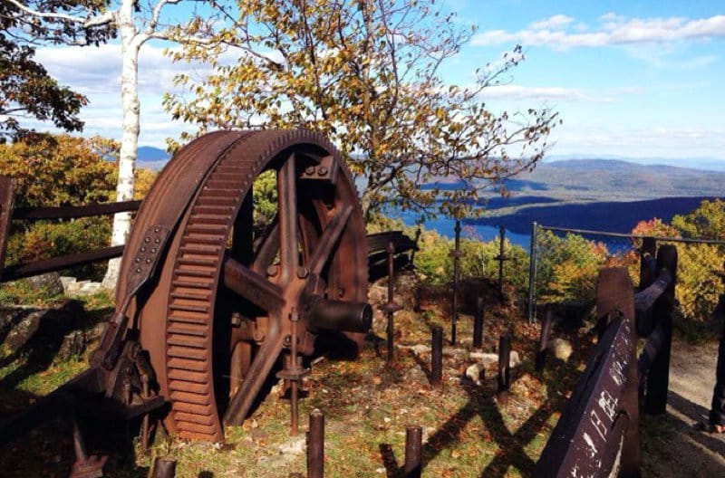 Wheel found on Prospect Mountain Hike