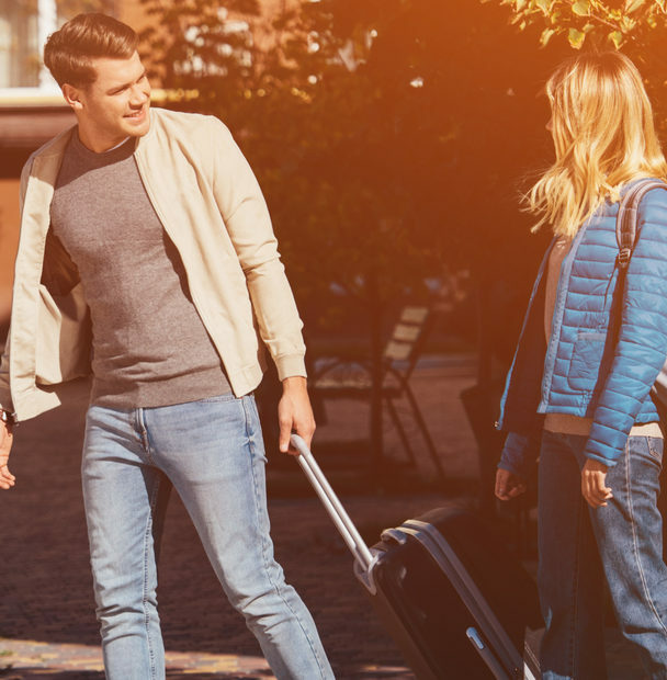 Young Couple Traveling