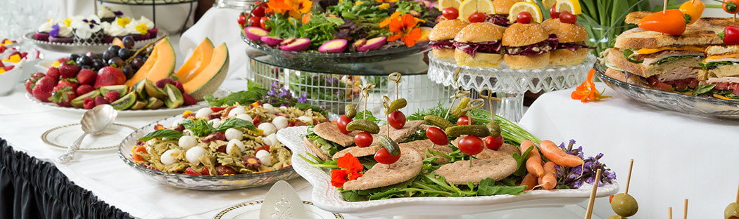 Lunch buffet - Catering a Business Conference in Upstate New York