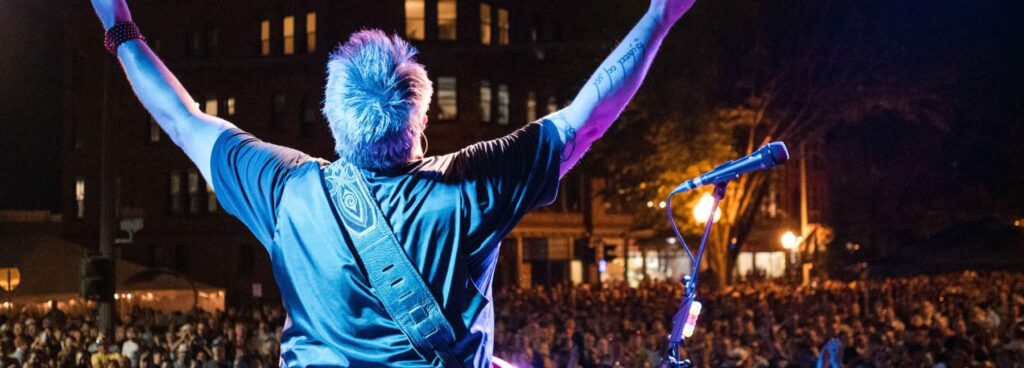Blue Traveler concert on Broadway in Saratoga 