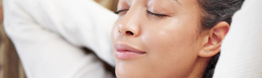 woman relaxing